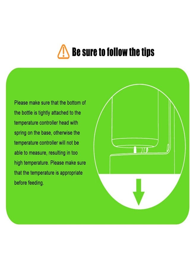 ciciglow Portable Bottle Warmer,6000mah USB Charging Baby Bottle Warmer,7.4V 2A 18W Insulated, Portable Baby Nursing Tool for Breastmilk,Thermostat Bag for Feed Newborn - Image 4